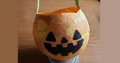 かぼちゃのランタンバッグ